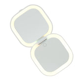 Standard and magnified LED mirror