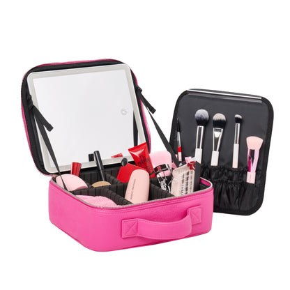 The Ultimate Beauty Case in Raspberry Pink
