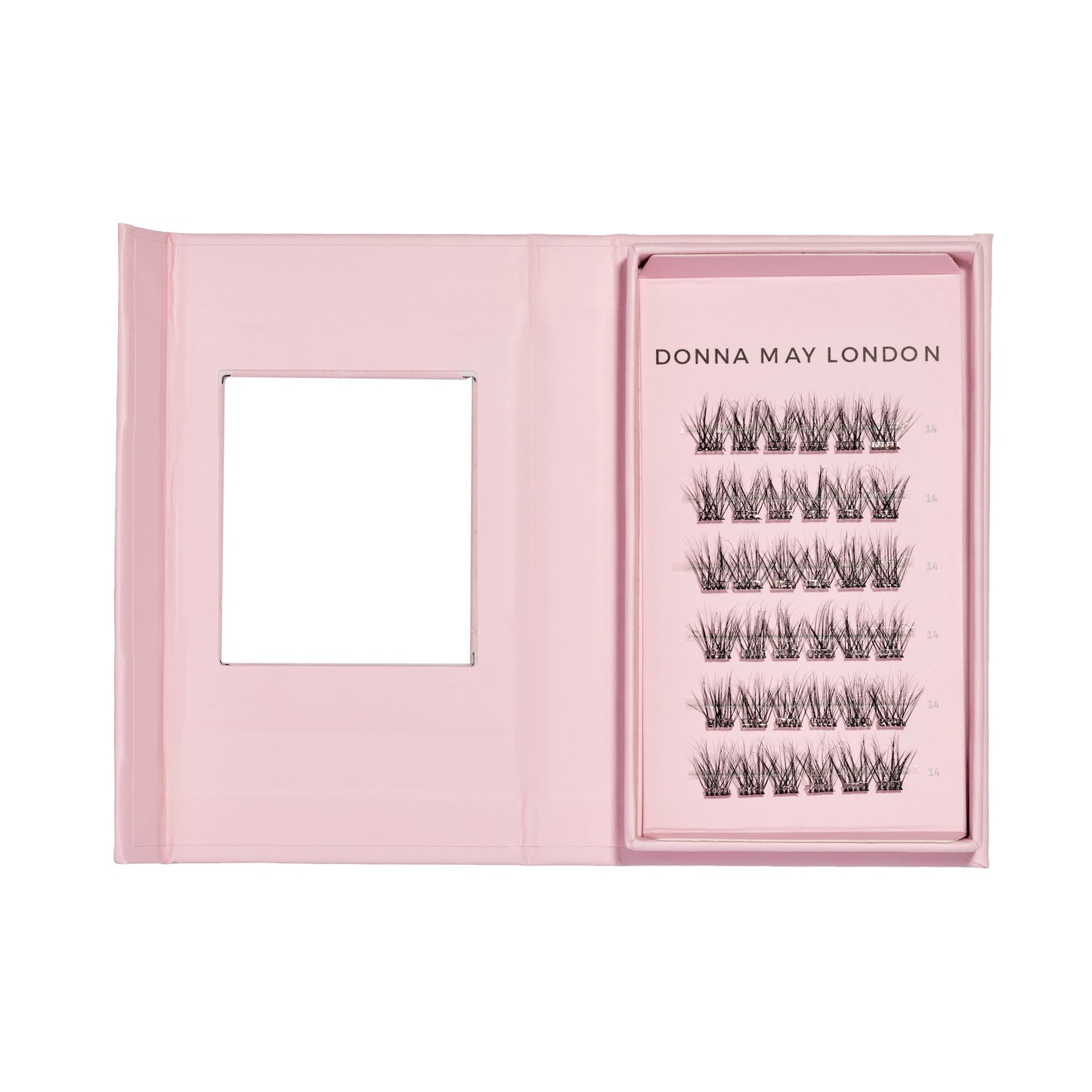 Easylash (14mm)  - Longer Length Pre-glued, Underlashes - Black