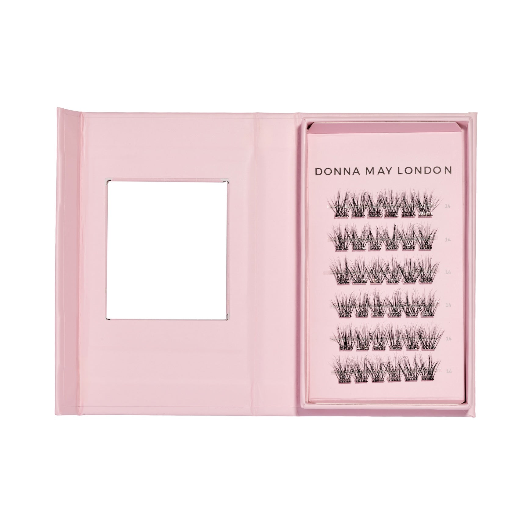 Easylash (14mm)  - Longer Length Pre-glued, Underlashes - Black