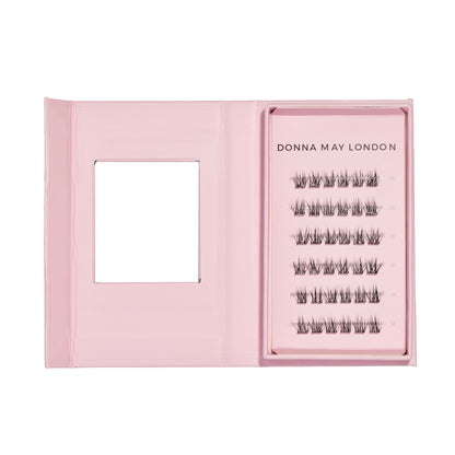 Easylash (10mm)  - Shorter Length, Pre-glued, Underlashes - Black