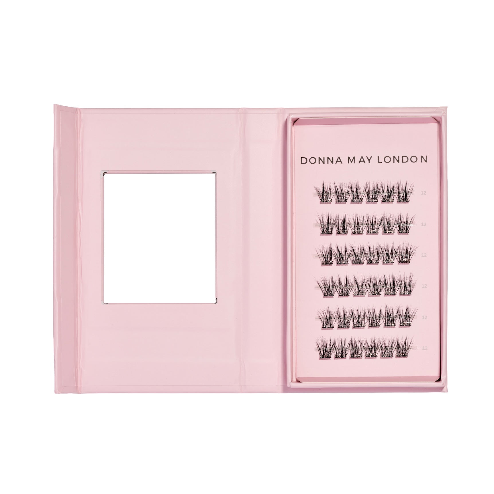 Easylash (12mm)  - Medium Length, Pre-glued, Underlashes - Black