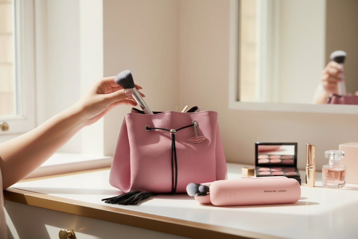 ❤️ Lay Flat BOGOF Bundle in Peony - FREE Brush Holder