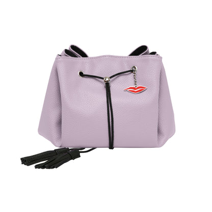 Lay Flat Makeup Bag in Lilac