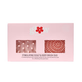 luxury brush set for skin exfoliation and hair health