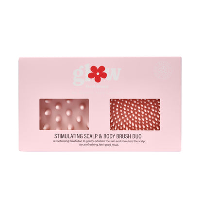 luxury brush set for skin exfoliation and hair health