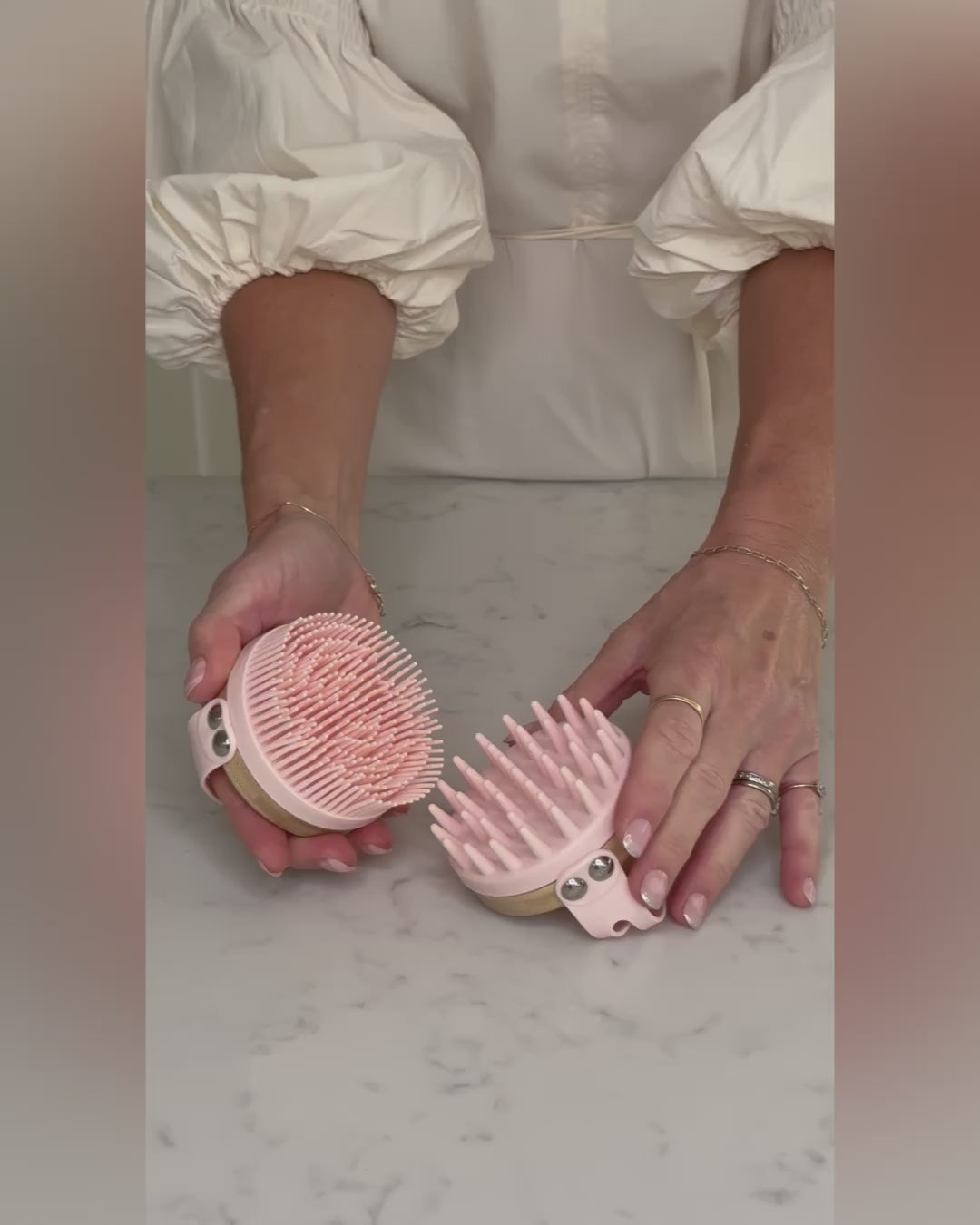 Stimulating Scalp &amp; Body Brush Duo