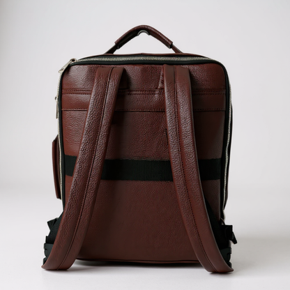 italian leather rucksack