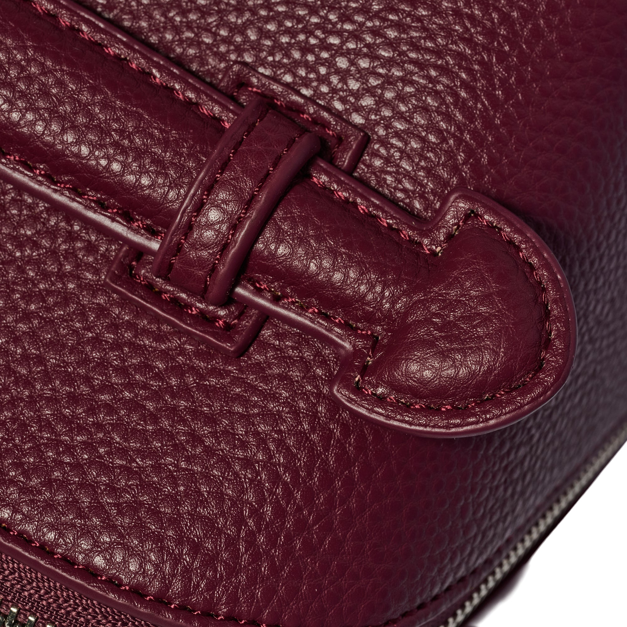 Chic Train Beauty Box for makeup storage - Burgundy