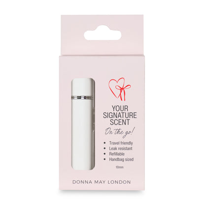 10ml Perfume Atomiser in White