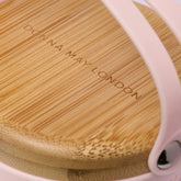wooden base body brush and scalp brush set for self care